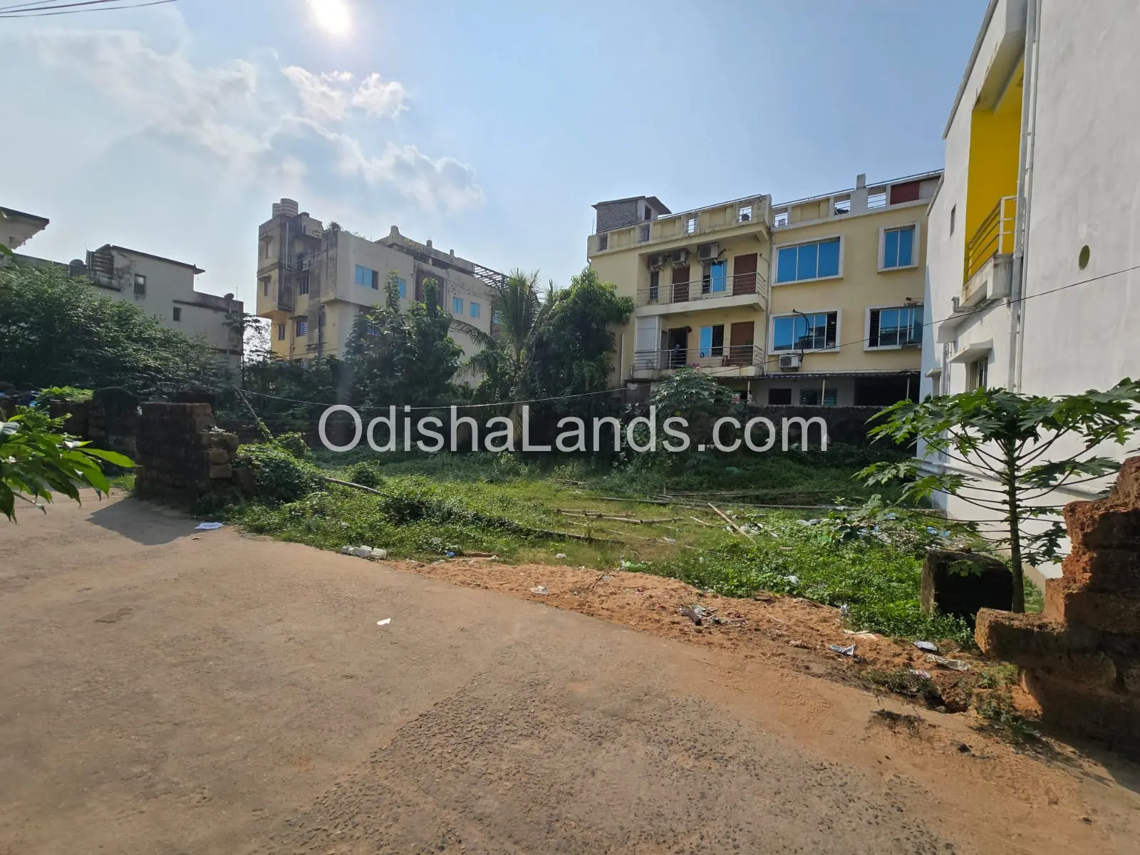 4000 sqft land for sale in Nayapalli 200 mtrs near to NH.
