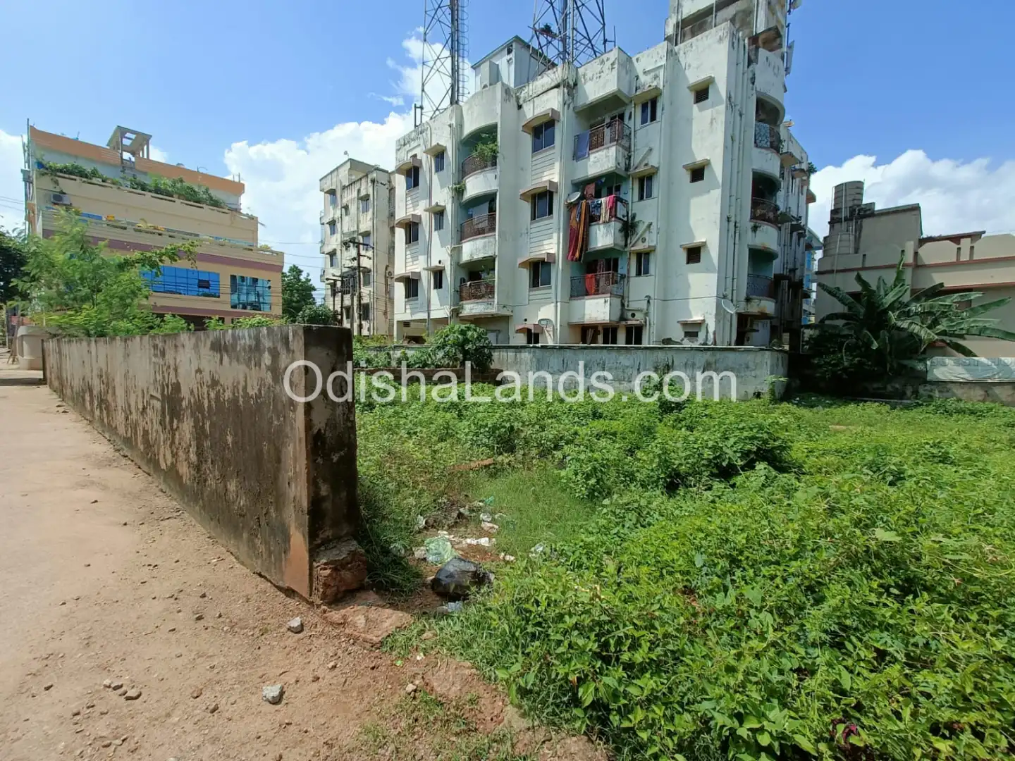2400 sqft land for sale in Acharya Vihar.