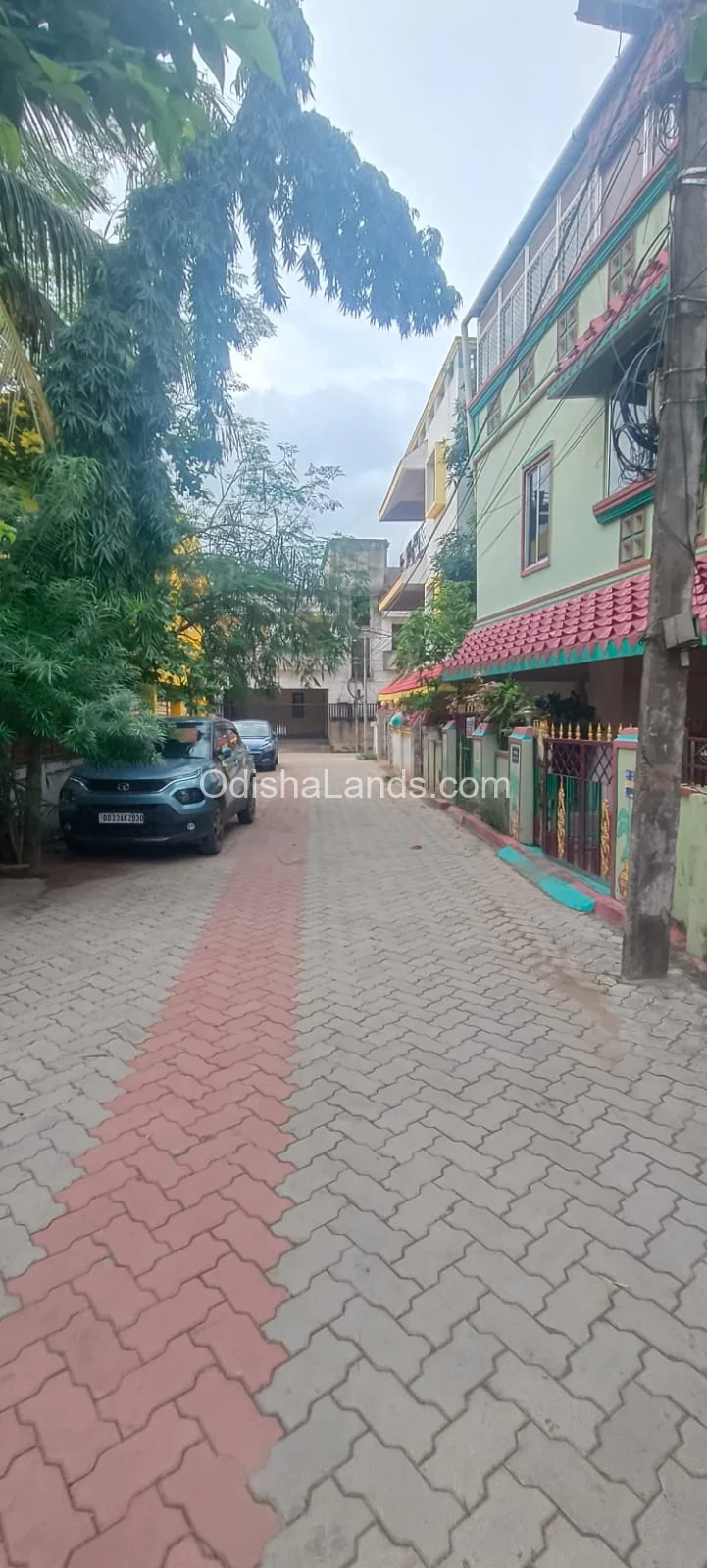 2100 sqft land for sale in Patia nearby sai mandir.
